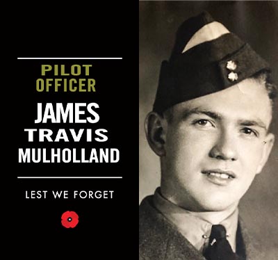 Pilot Officer James Travis Mulholland