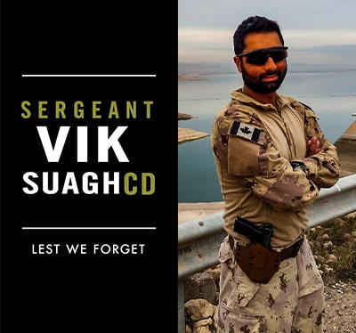 Sergeant Vik Suagh, CD