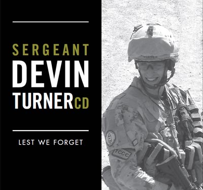 Sergeant Devin Turner, CD