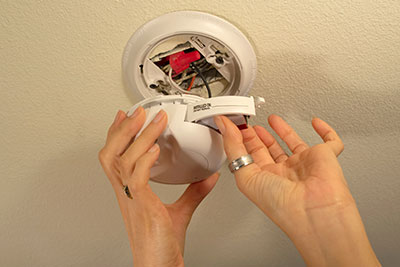 Checking a Smoke Alarm